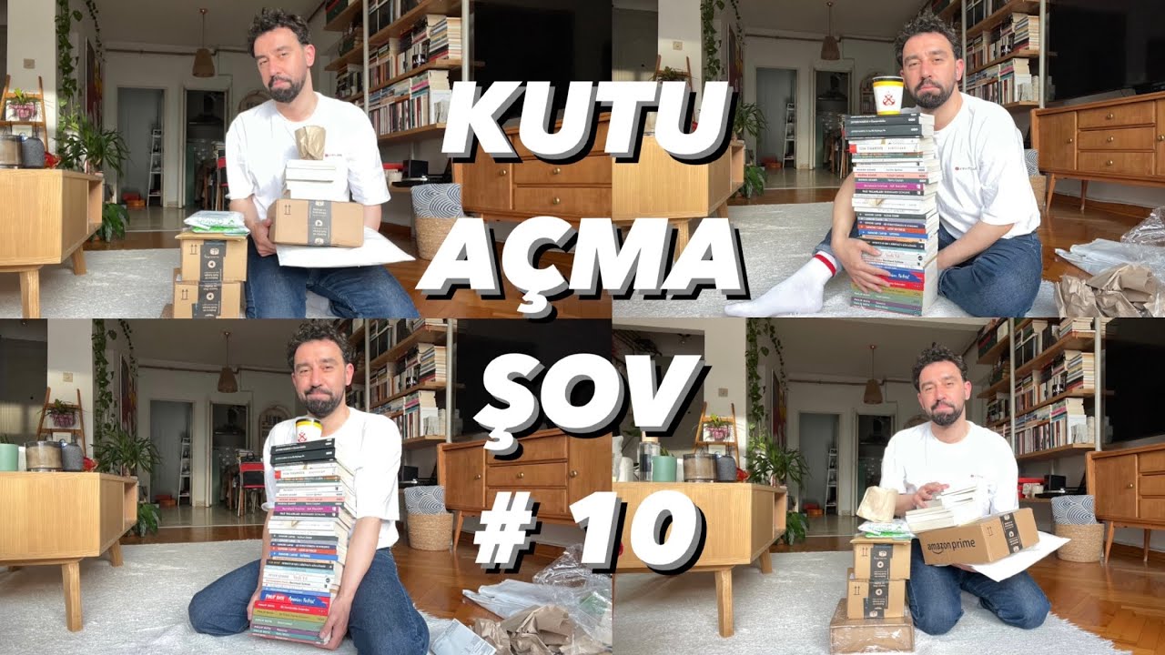38 Yeni Kitap, Mug Bağımlılığı, Beyaz Alt Giyim Merakı | KUTU AÇMA ŞOV #10