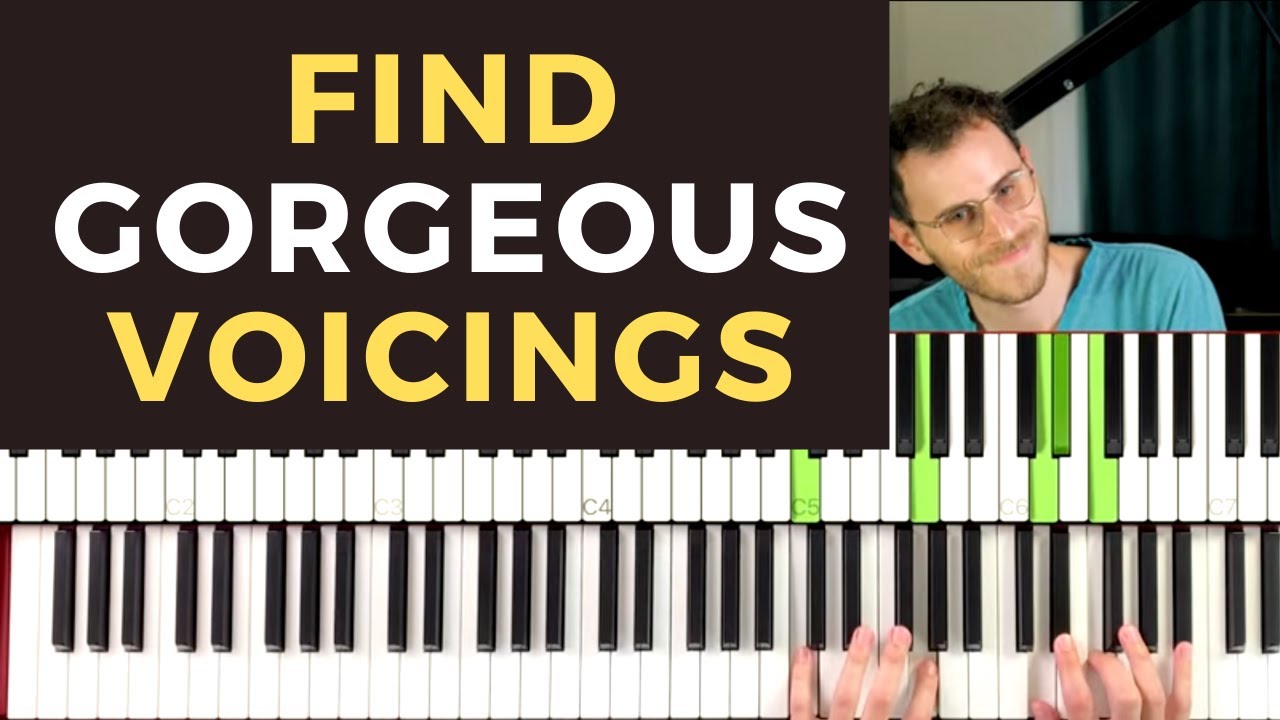 How to Discover Gorgeous New Jazz Piano Voicings