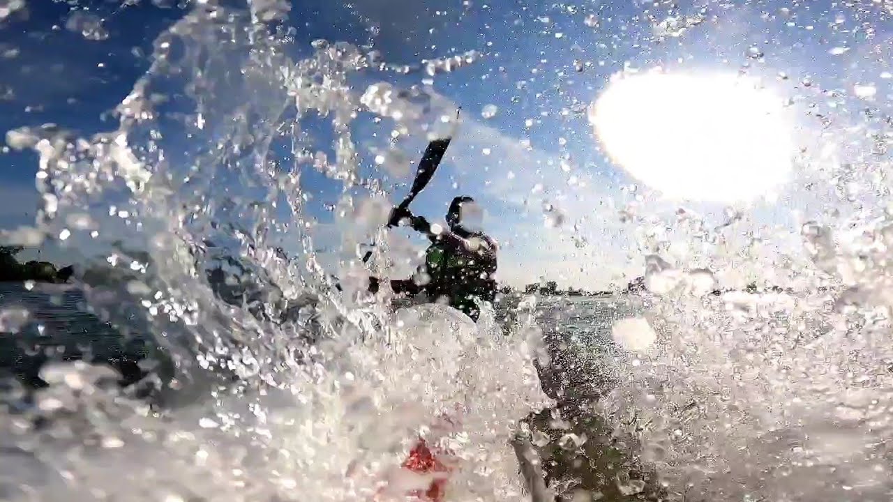 Hardcore cargoship surfski- wakesurf! Most challenging yet rewarding surf so far! With @IamNothing82