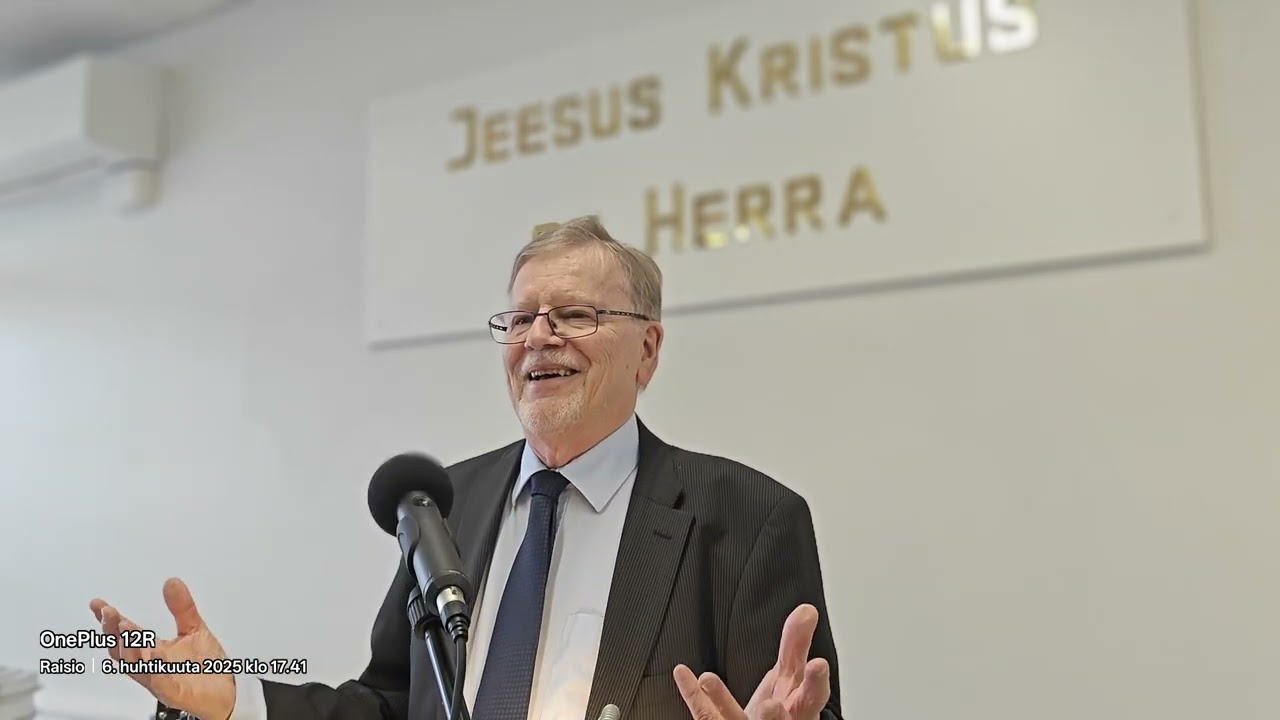 6.4.2025 Hengellinen ymmärtäminen Puhujana Pauli Rahkonen