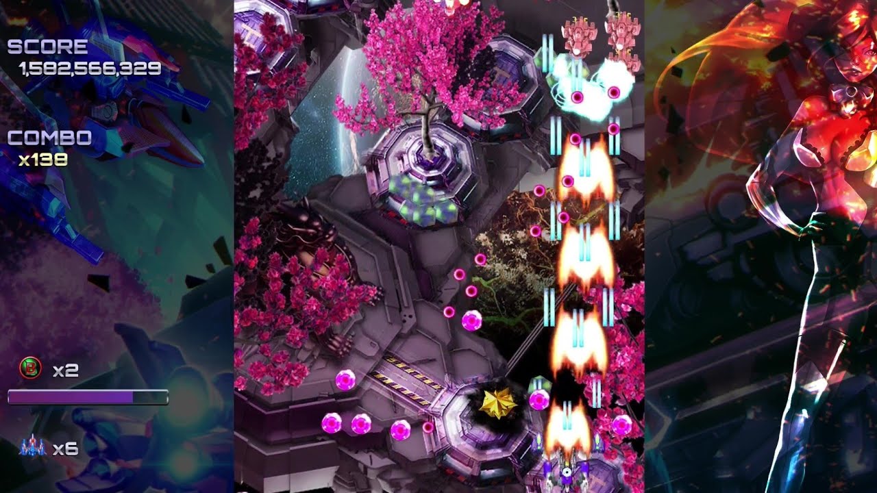 Ghost Blade HD --1cc-- Lilac Ship (Rekka)