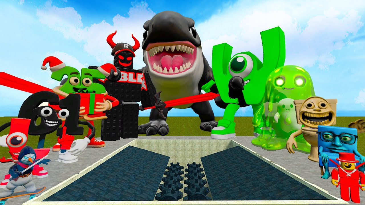 SHREDDER NEW ALL ITALIAN AI BRAINROT MEMES SPARTAN KICKING in Garry's Mod!