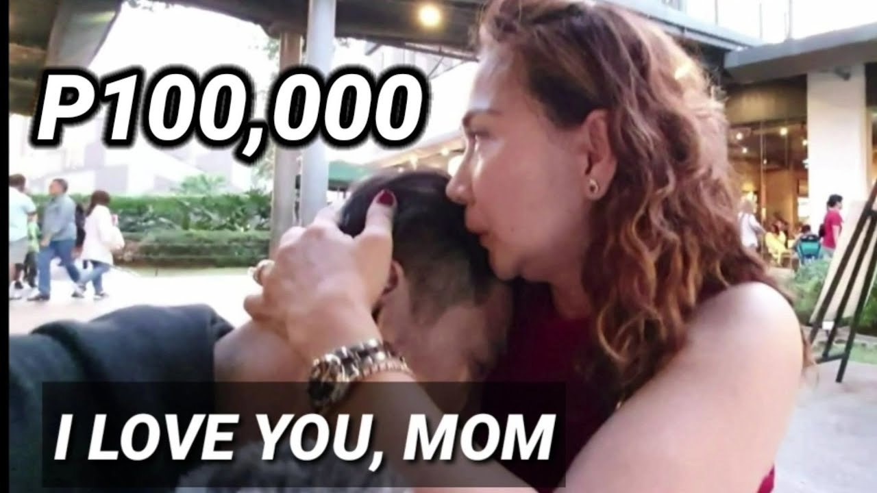 I SURPRISED MY MOM (1st time maiyak)