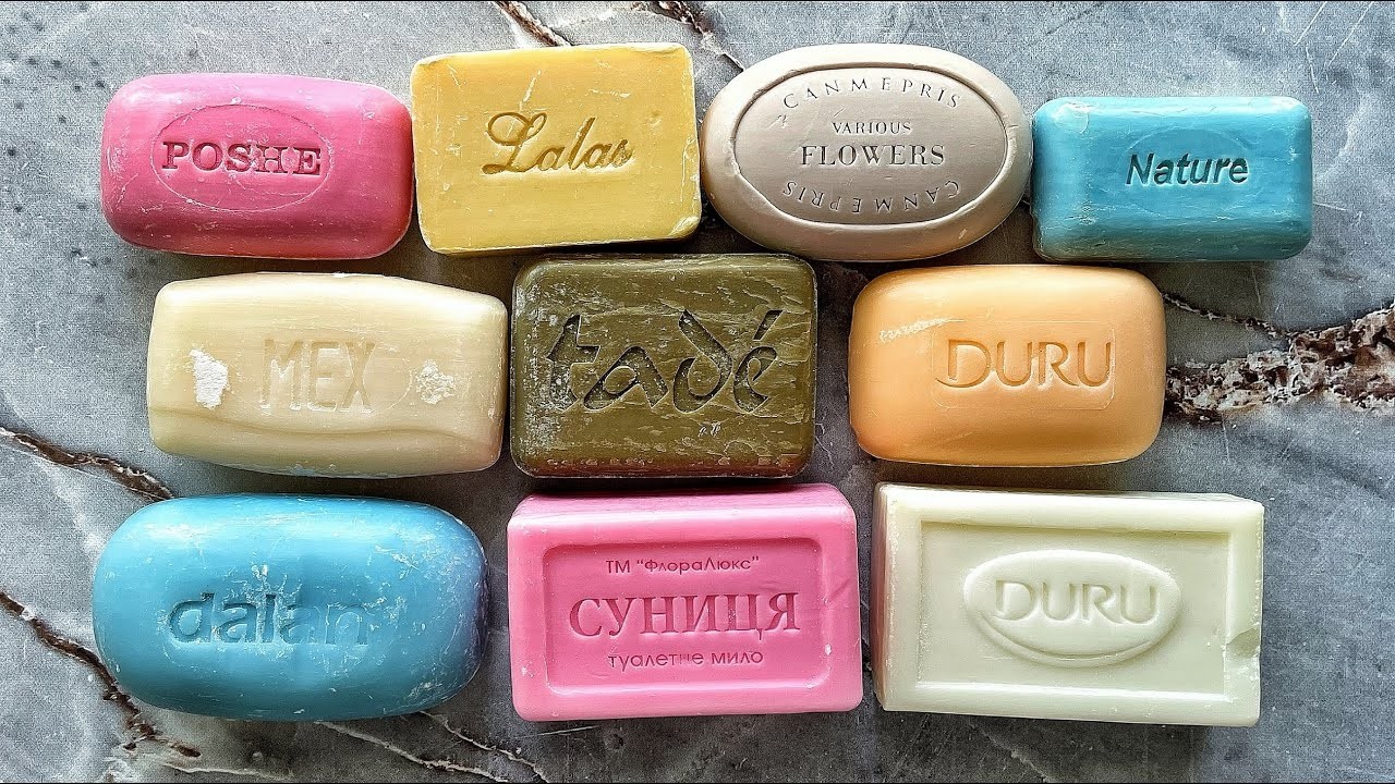 Cute Slime & Soap ASMR Videos 💙 Cutting soap cubes 💕 Clay cracking light plasticine 💖