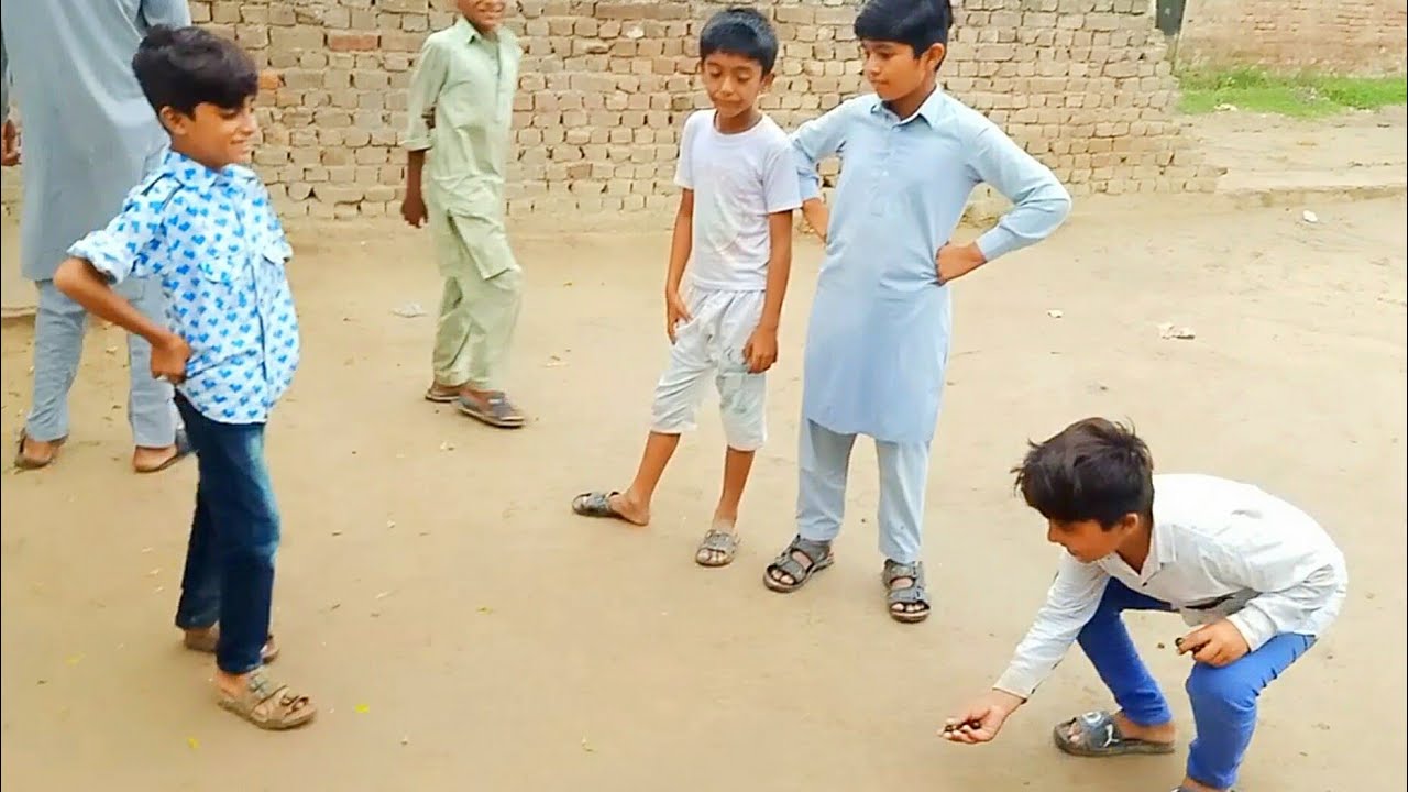 Kanche khelna | Pendu game | Village game | Baante | Punjabi players | Pind Punjab de | Wekho Punjab