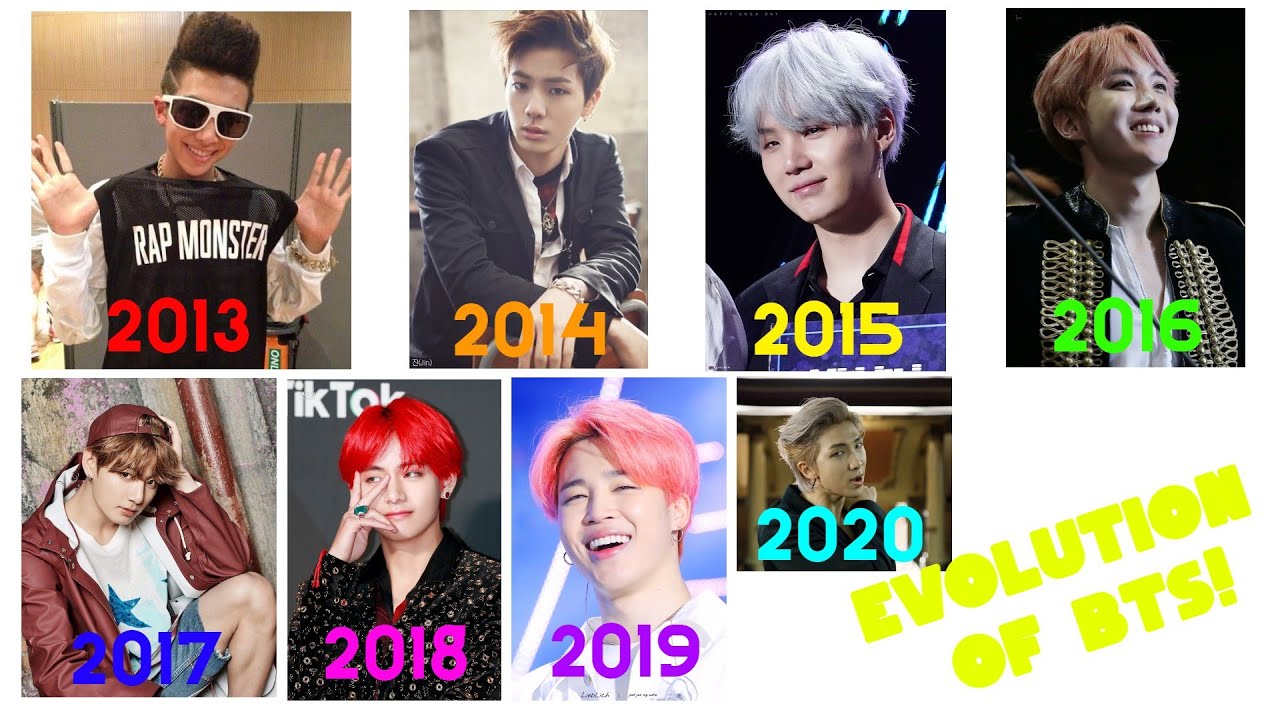 Evolution Of BTS || 2013-2020 (Old)