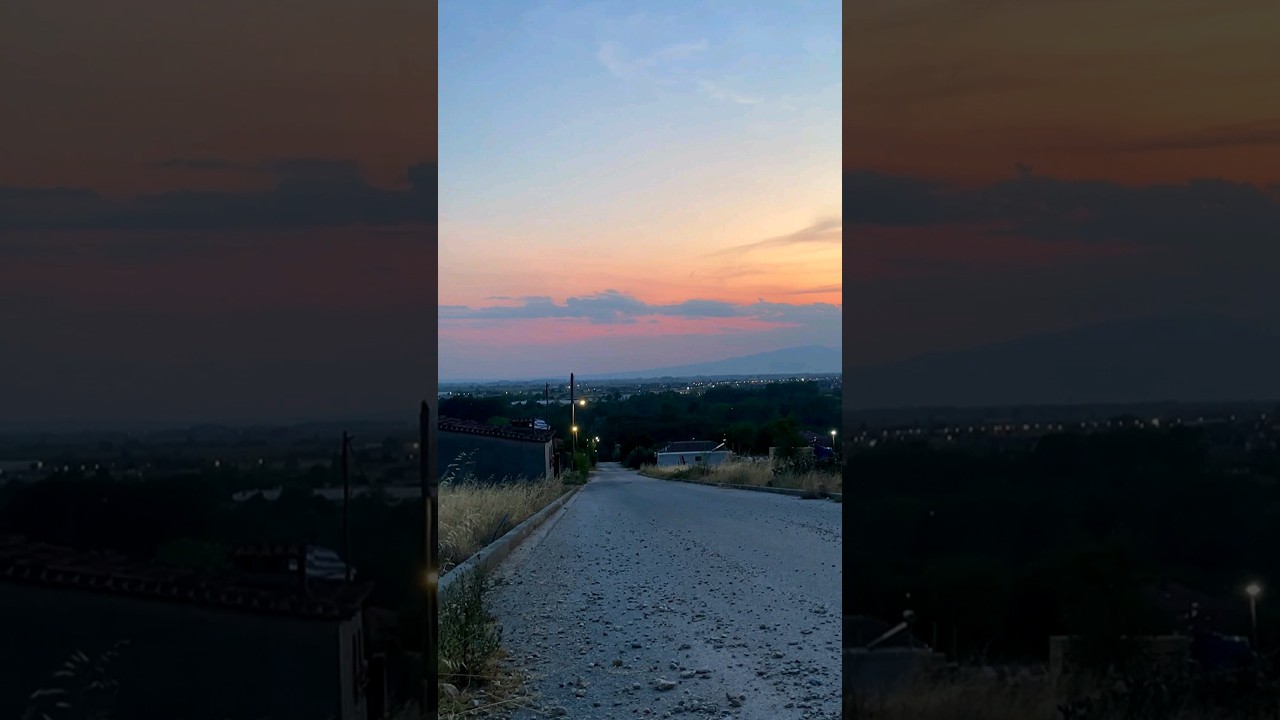 Country life in Greece 💖🇬🇷 #Greece #village #summer #sunset #iphone #iphone12promax