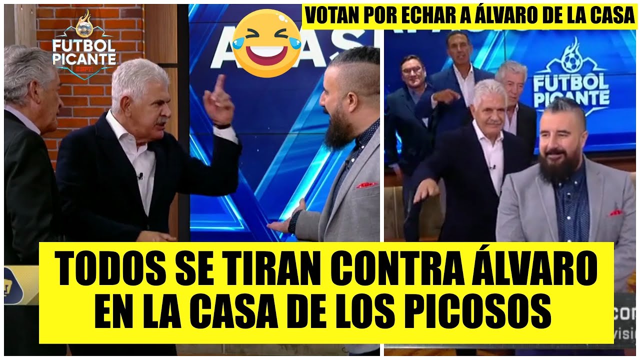 Echan a Álvaro Morales en CASA DE LOS PICOSOS. Le dicen DE TODO en el cara a cara | Futbol Picante