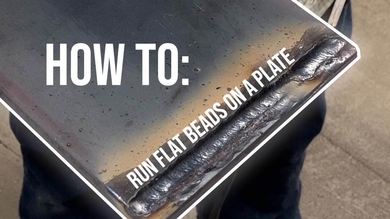 How To:  Weld Flat Beads on Plate
