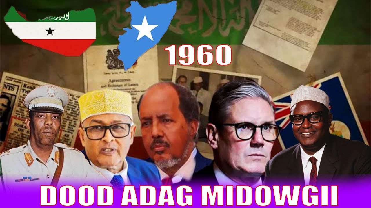 DOOD ADAG: Xog Kasoo Baxday Midowgii Somalia Iyo Marin Habaabin La Ogaaday 65 Sanno Keddib.