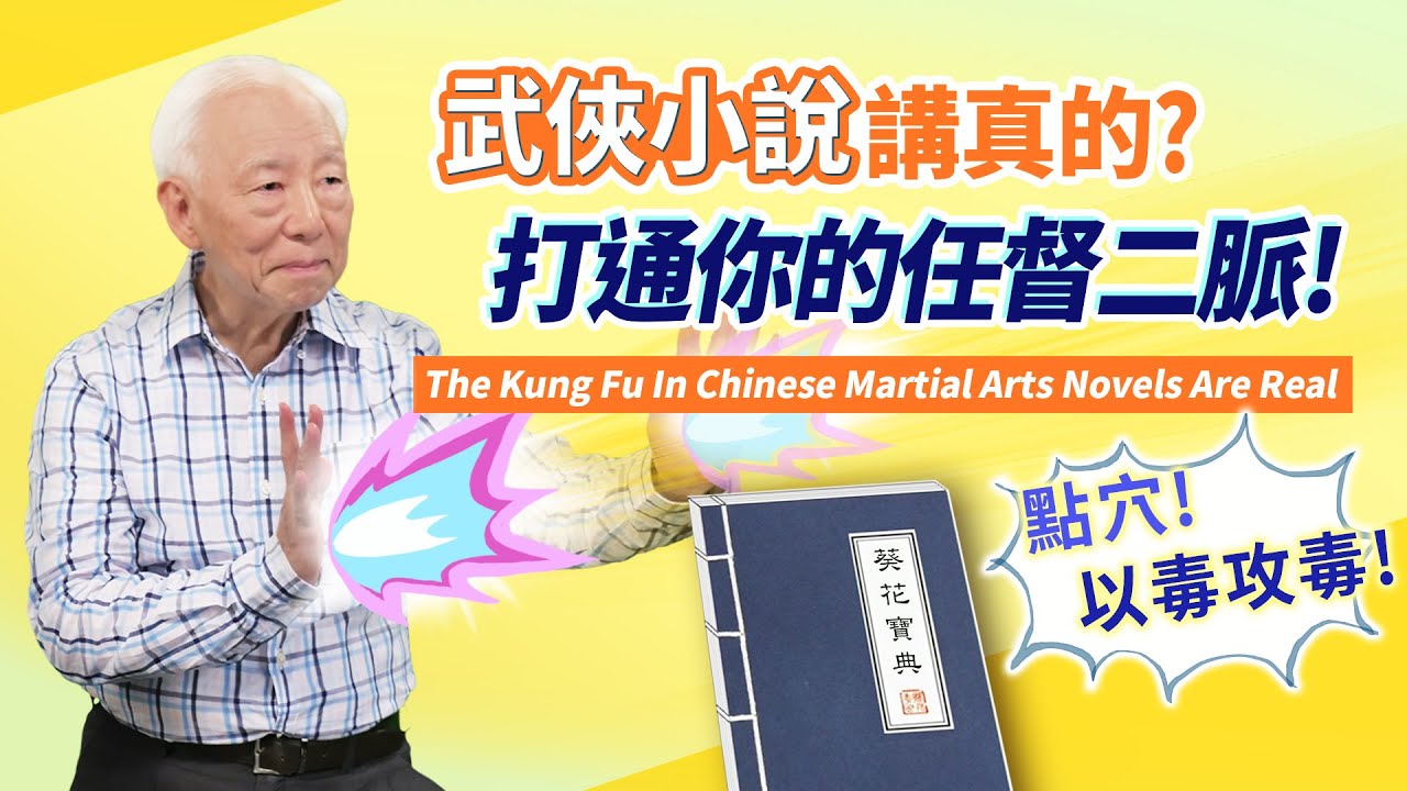 武俠小說中點穴術是真的？以毒攻毒可以嗎？幫大家打通任督二脈，一起成為武林高手｜倚天屠龍記｜血管｜小說 遊戲 電影｜胡乃文開講Dr.HU_91