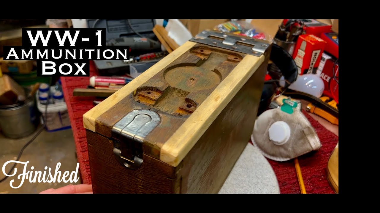 WW1 Ammunition Box Finished- PMFM Review.