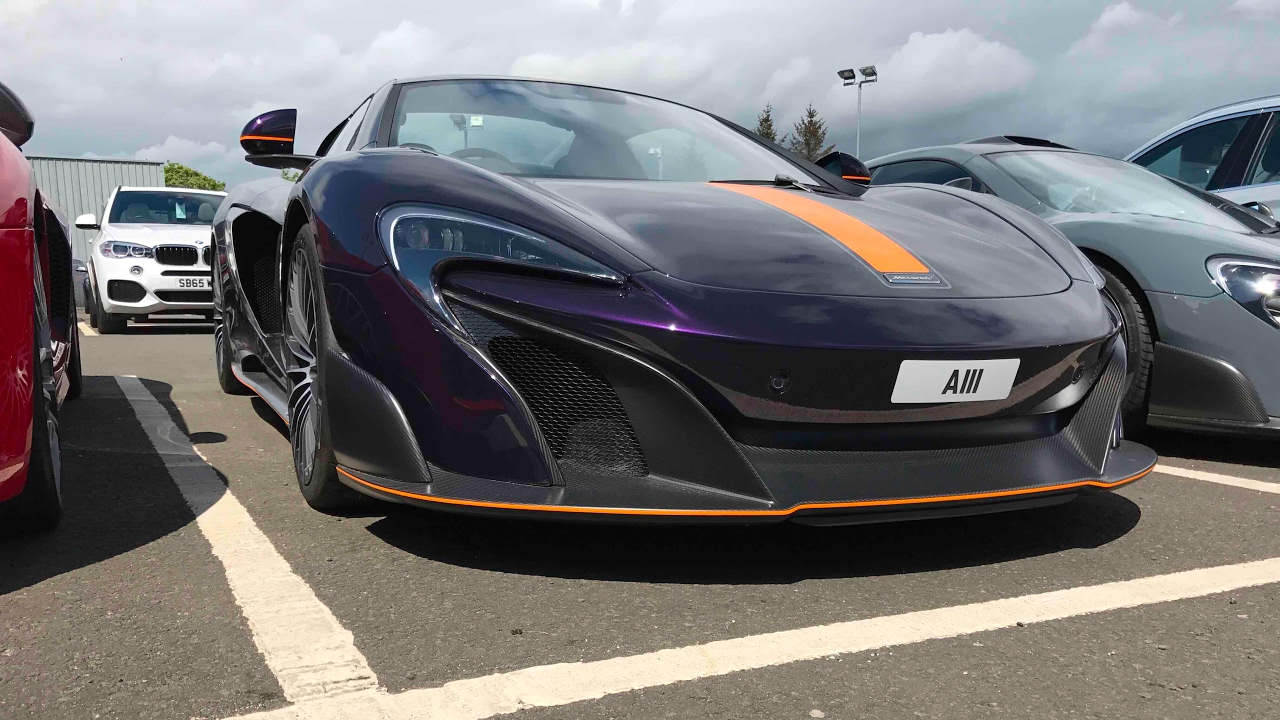 3 Mclaren 675lts and brand new 570s!
