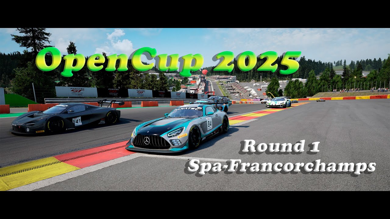 1 ЭТАП ЧЕМПИОНАТА OPEN CUP 2025  |  SPA-FRANCORCHAMPS  |  ASSETTO CORSA COMPETIZIONE