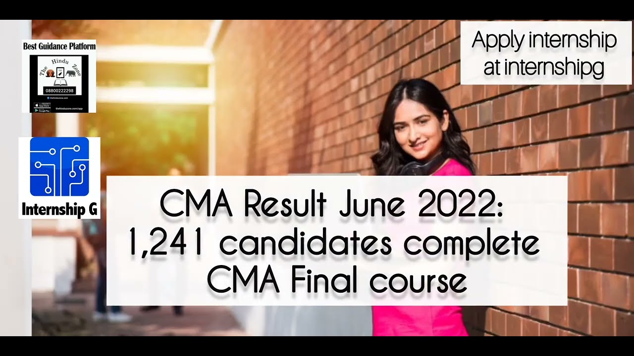 CMA Result June 2022