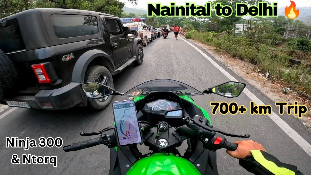 Back to Delhi 🔥 Nainital Trip - 700km + Trip ⚡ | Ntorq ke sath