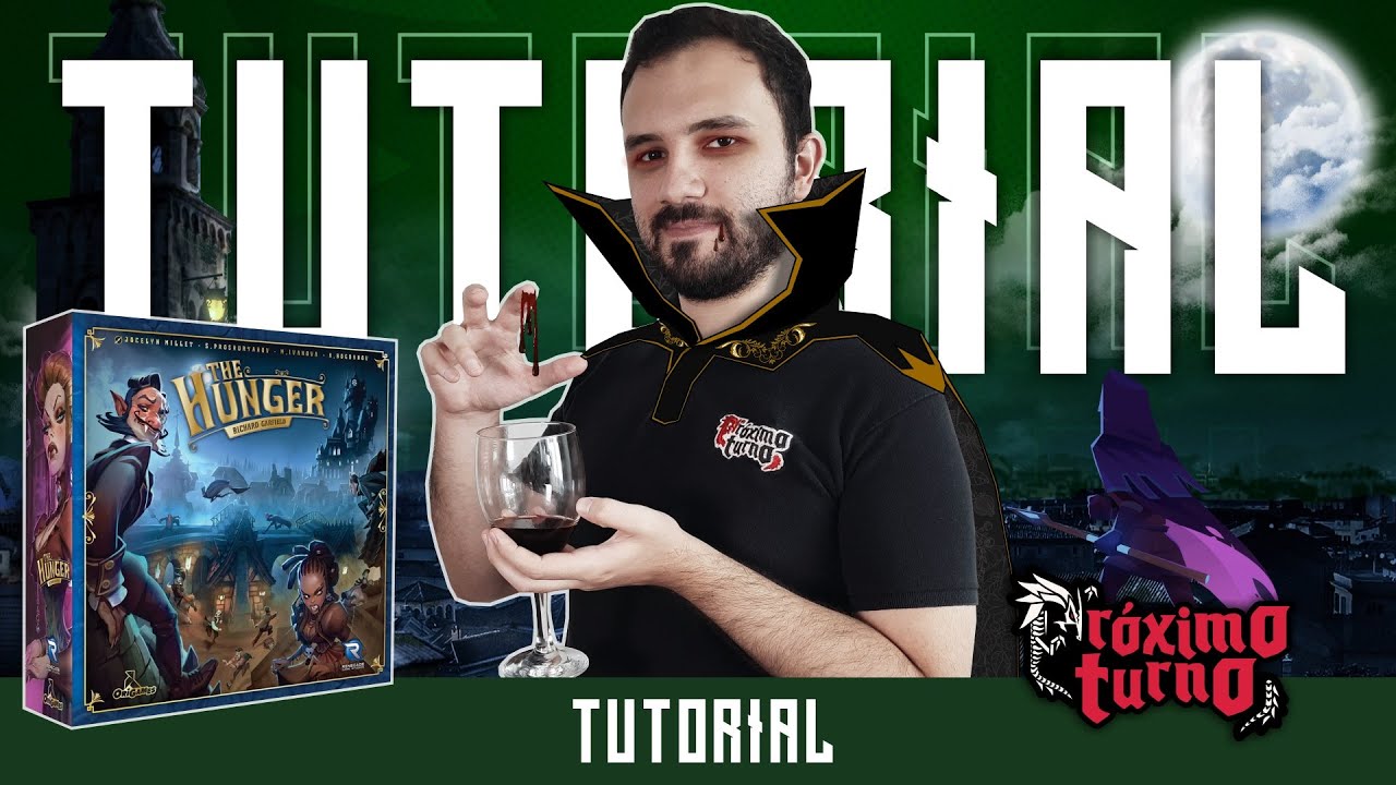 Cómo jugar THE HUNGER 🧛🏻‍♂️🍷 El Ansia Juego de mesa en español @RenegadeGameStudios @JEUXORIGAMES