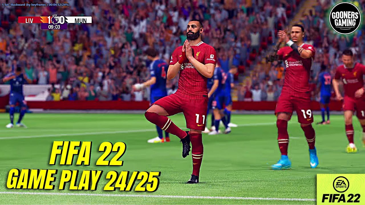 ИГРОВОЙ ПРОЦЕСС FIFA 22 24/25 НОЯБРЯ С МОДИФИКАЦИЕЙ - FIFA 22 PC #fifa22