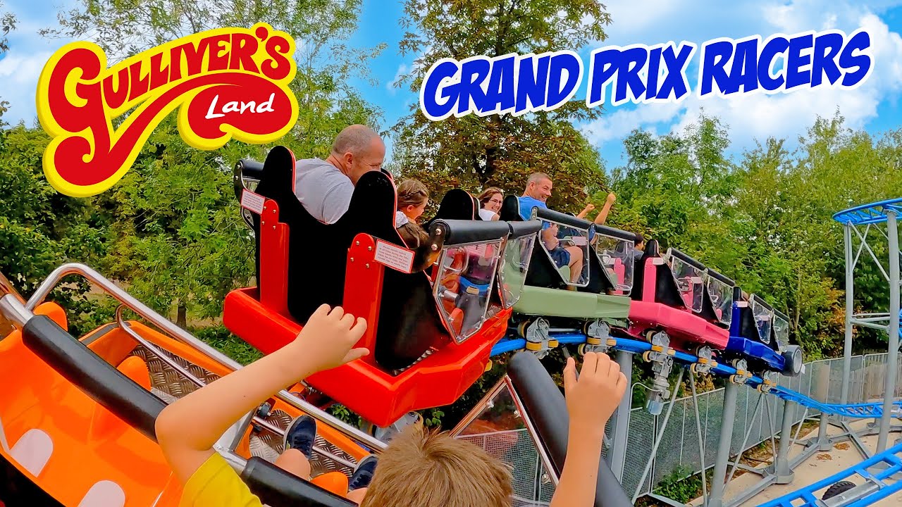 Grand Prix Racers at Gulliver's Land Milton Keynes (May 2023)  [4K]
