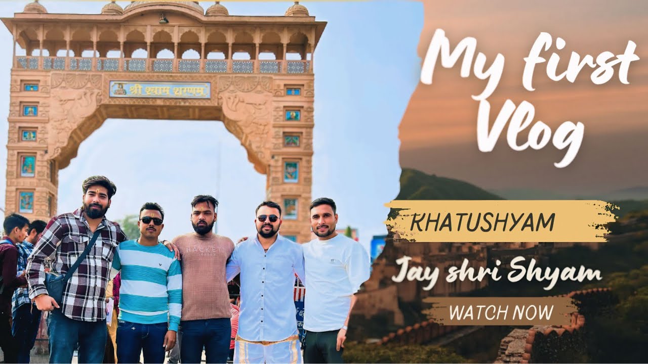Guna to khatushyam ! My first vlog ! #gouravgora548#myfirstvlog
