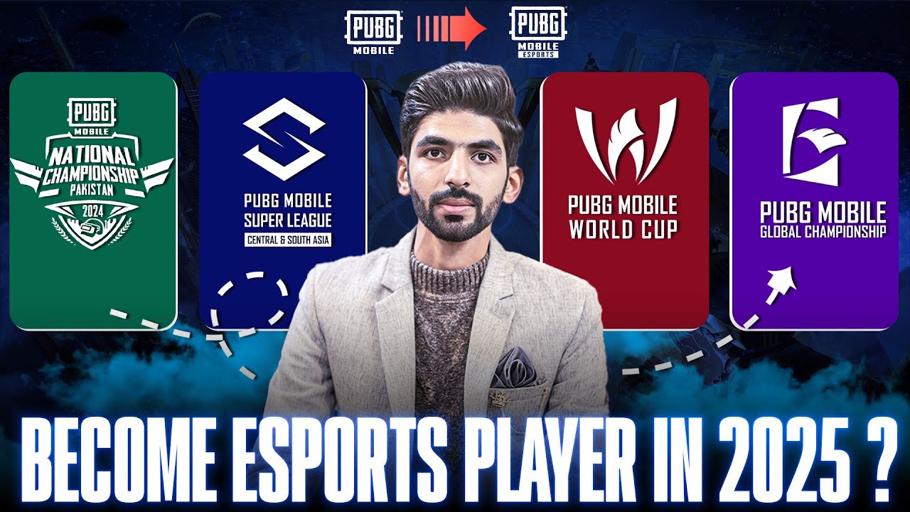 HOW TO BECOME PUBGM ESPORTS PLAYER / TEAM in 2025 ? PUBGM ESPORTS 2025 ROAD MAP - TYSON ESPORTS