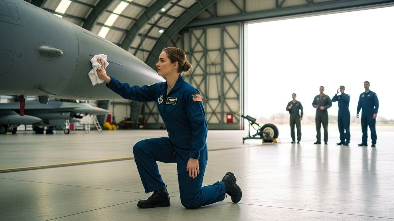 Lekceważyli ją jako sprzątaczkę – aż dowódca dostrzegł tajną naszywkę i zbladł.