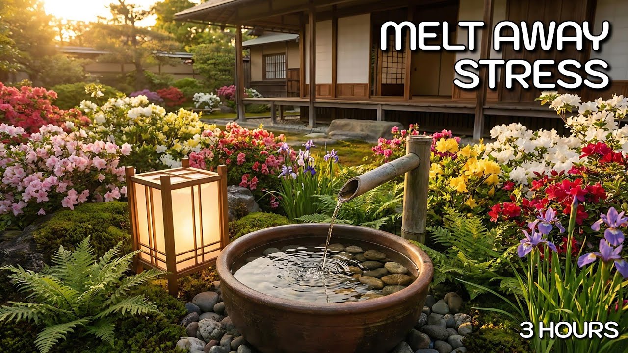 🍃 Melt Away Stress | Soft Piano Music for Total Relaxation (3 Hours)