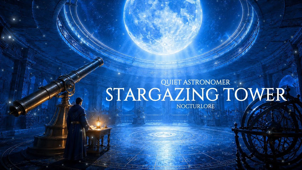 Relaxing Medieval Fantasy Study Music &ndash; Deep Focus for Study | Astronomer in the Stargazing Tower