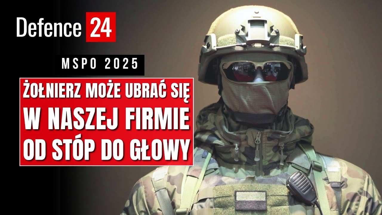Żołnierz może ubrać się w naszej firmie od stóp do głowy