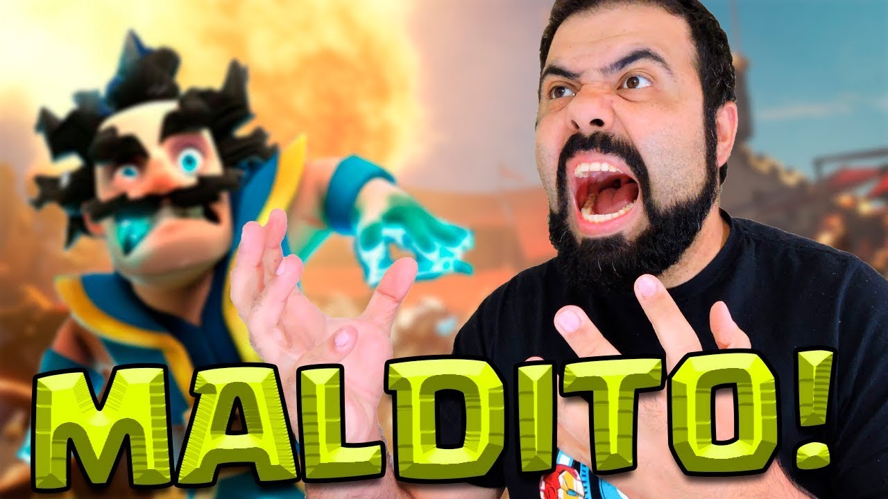MAGO ELÉTRICO + MOUSE FALHANDO = RAGE – CLASH ROYALE