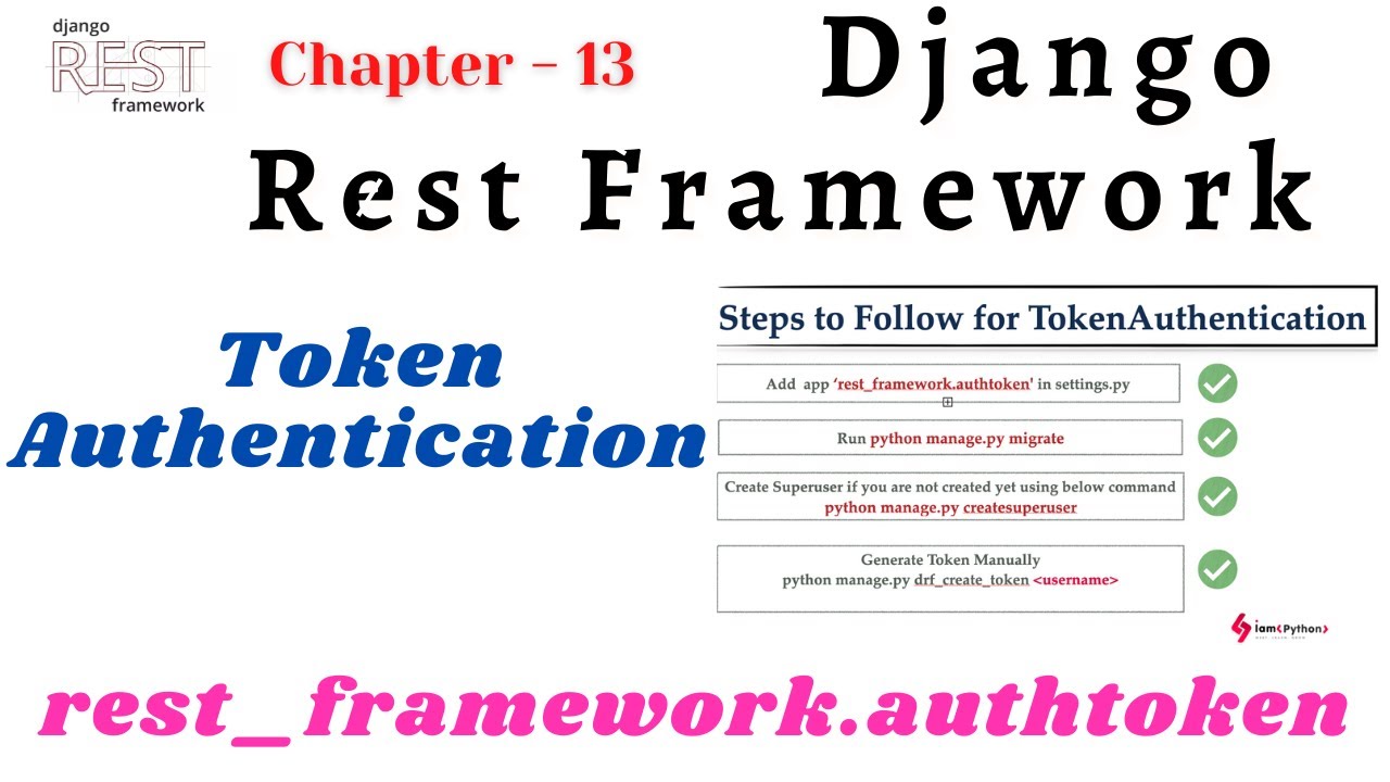 Token Authentication in Django Rest Framework