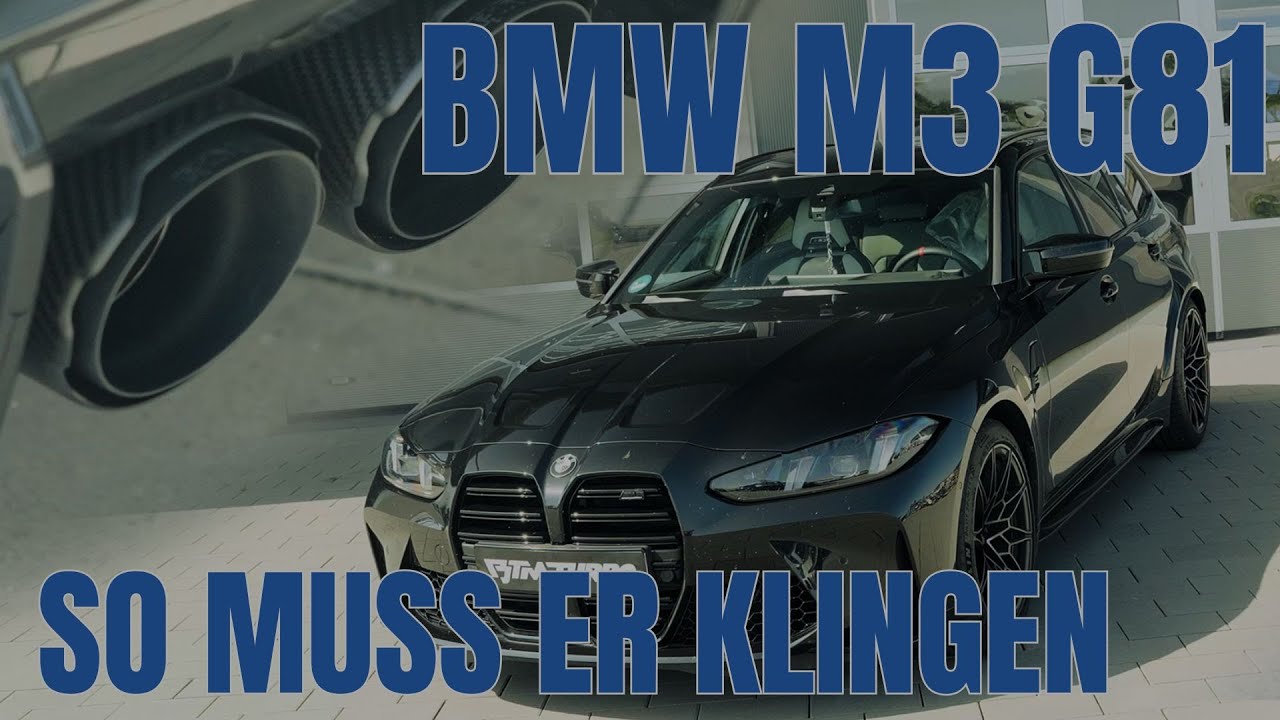 BTM Exhaust am BMW M3 Touring - endlich der richtige Klang!