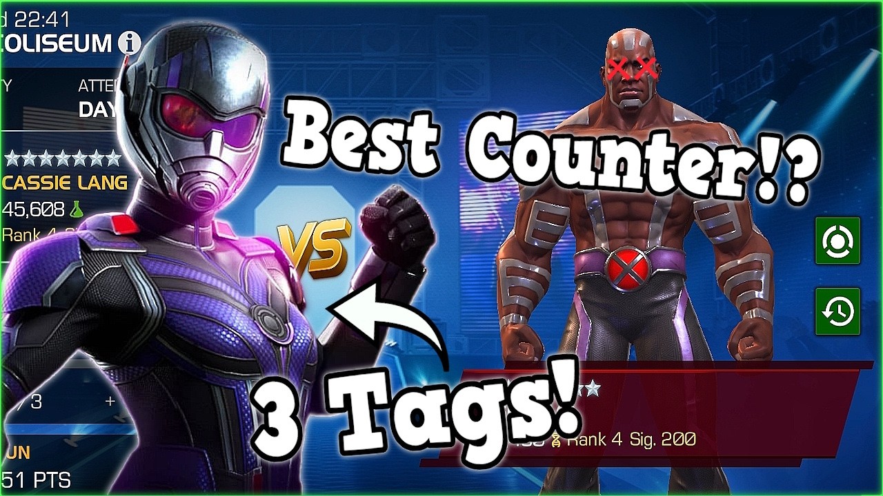 Кэсси Лэнг готовит в Колизее, используя 3 тега! | Marvel Contest of Champions