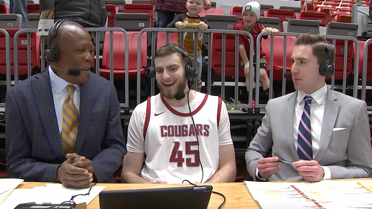 WSU's Oscar Cluff joins Pac-12 Network after career night in Pullman