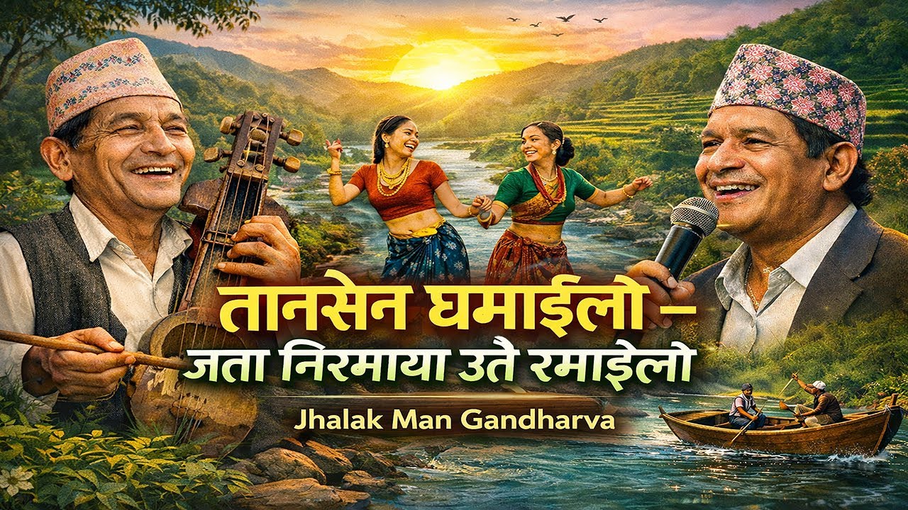 Tansen Ghamailo | तानसेन घमाइलो जता निरमाया उतै रमाइलो | Cover Song | Original Jhalakman Gandharva