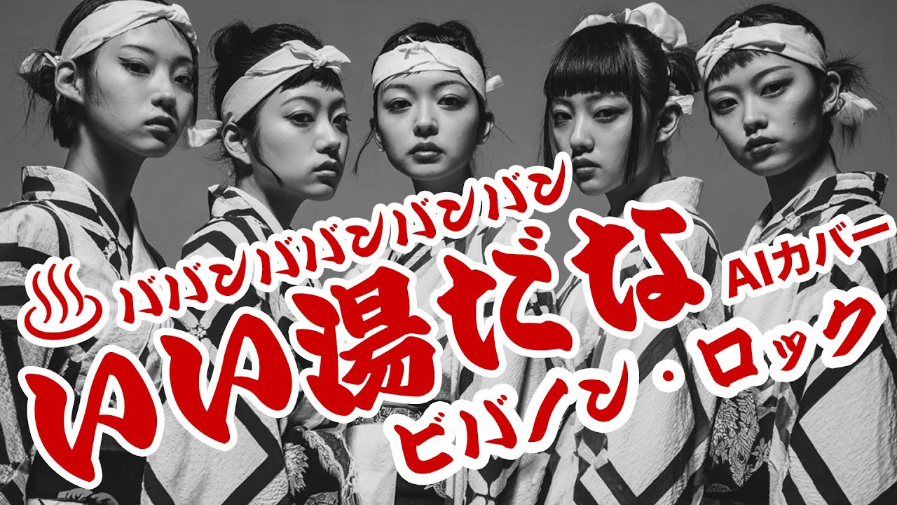 AIによるAdo風な『いい湯だな（ビバノン・ロック)』(ザ・ドリフターズ)