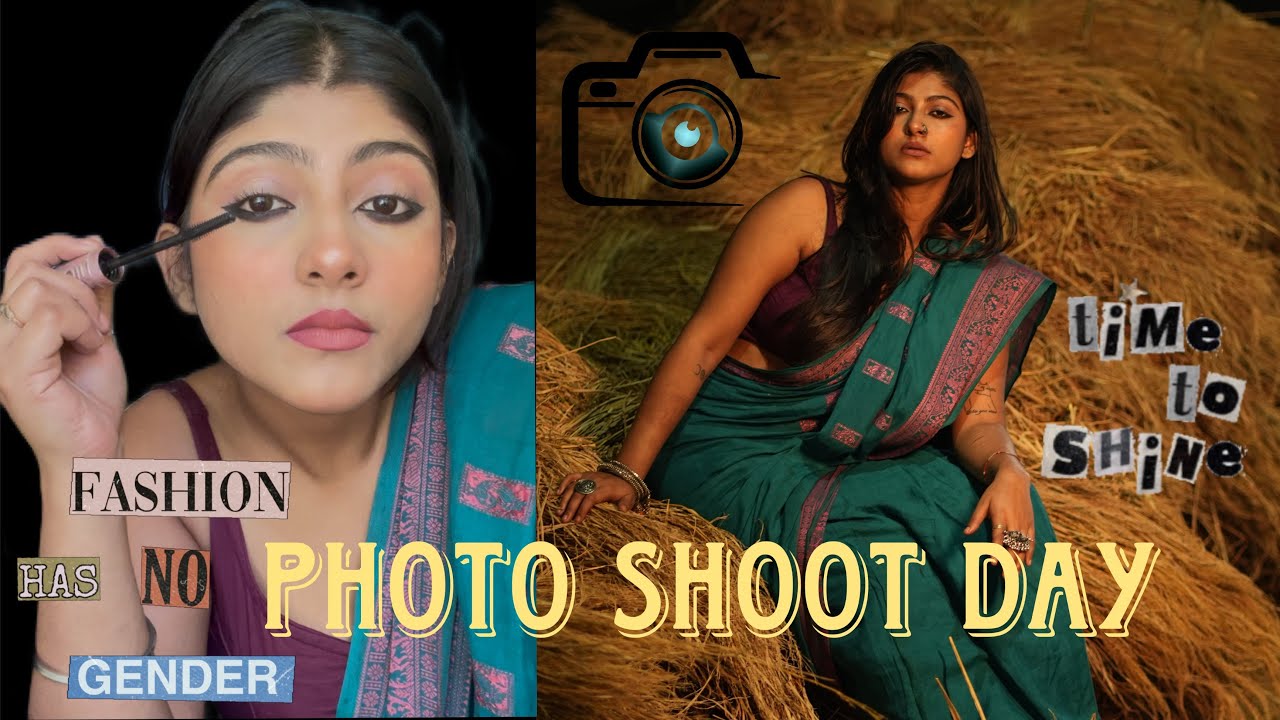 A photo shoot day with me | #vlog-3