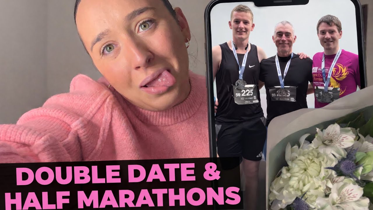 Double Date Night & Half Marathon Cheer: A Wholesome Weekend Vlog