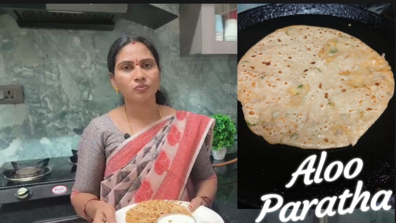 Aloo Paratha recipe | easy and healthy home made #potato #alooparatha 