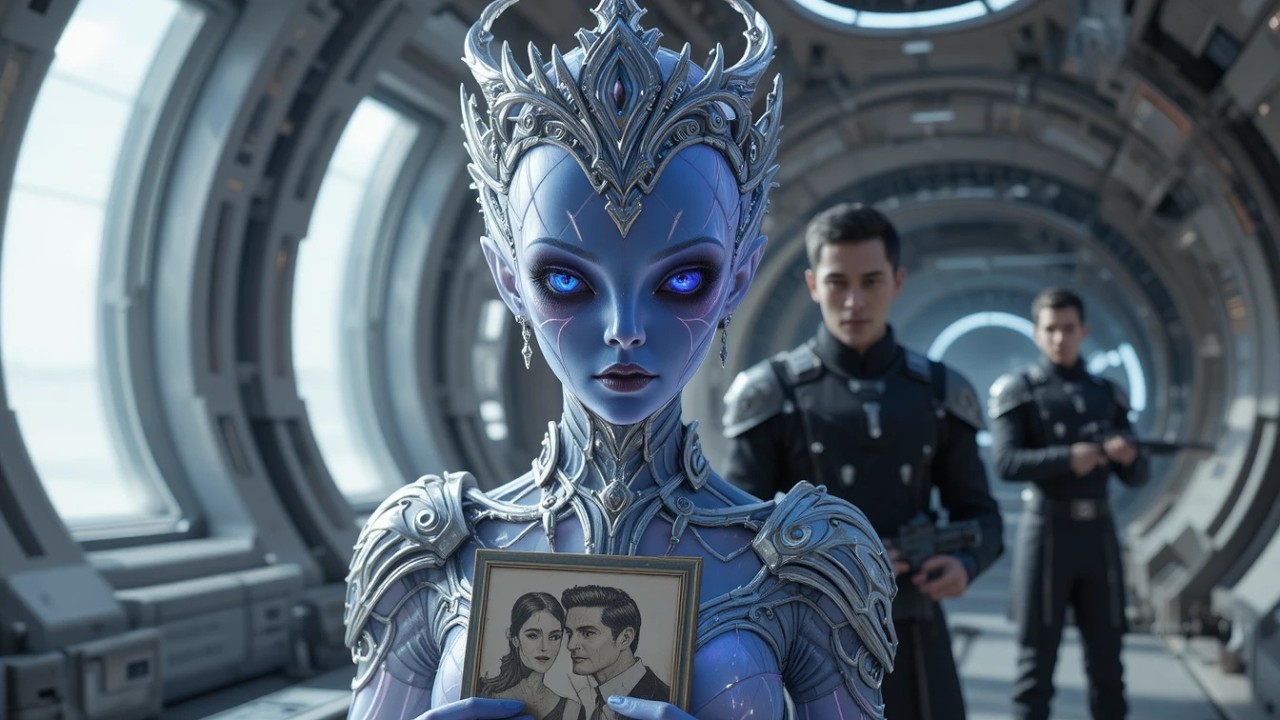 The Alien Woman Was Shocked I Kept Her Childhood Photo and the Alien Queen Took Note