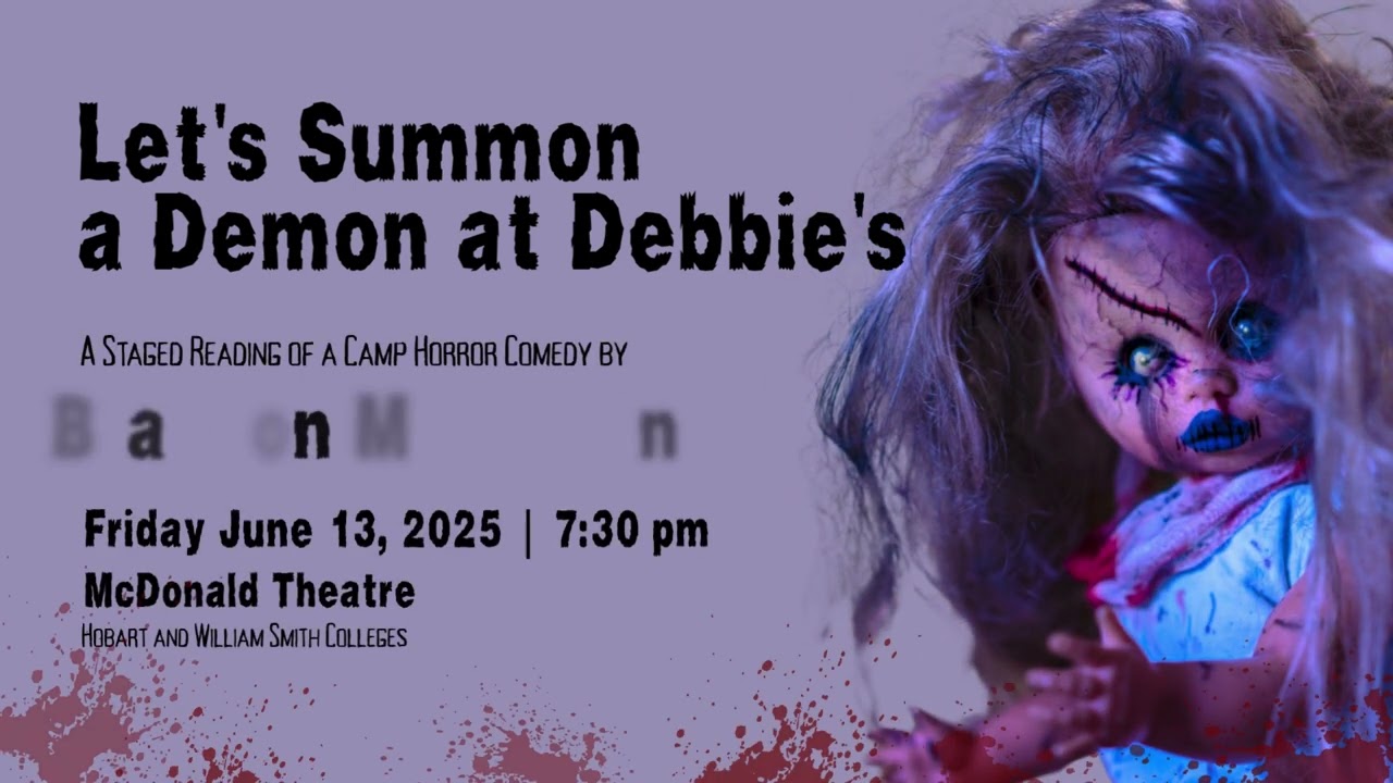 Let's Summon a Demon at Debbie's reading in Geneva