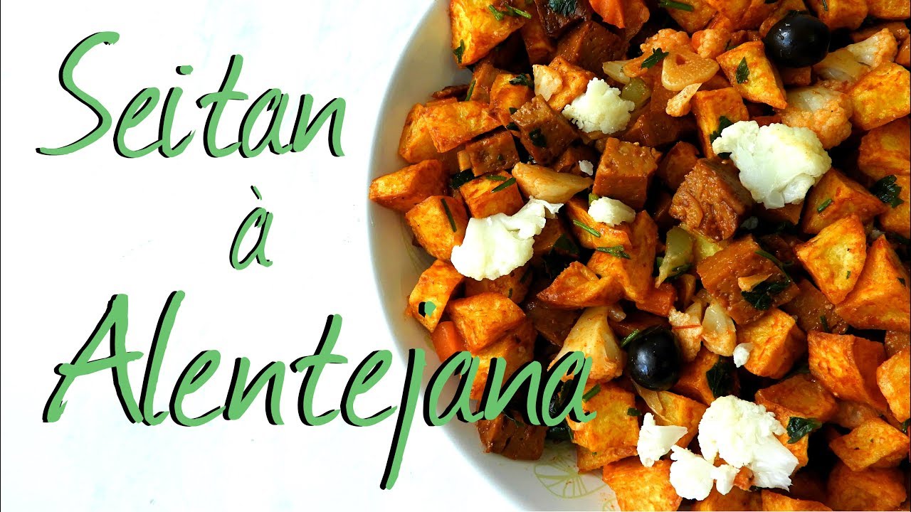 Seitan à Alentejana