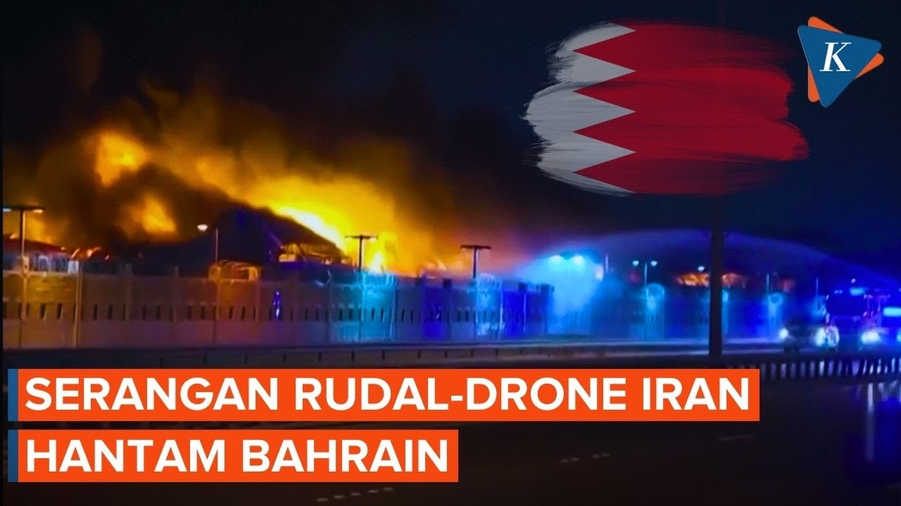 Iran Perluas Serangan, Hantam Fasilitas Maritim di Bahrain