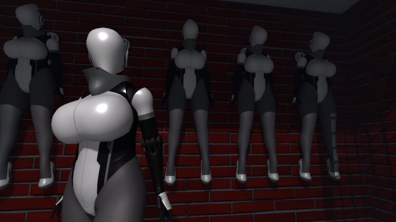 Let's Play - Horizon Suit Haydee, White Zone (Dark Red Bricks)