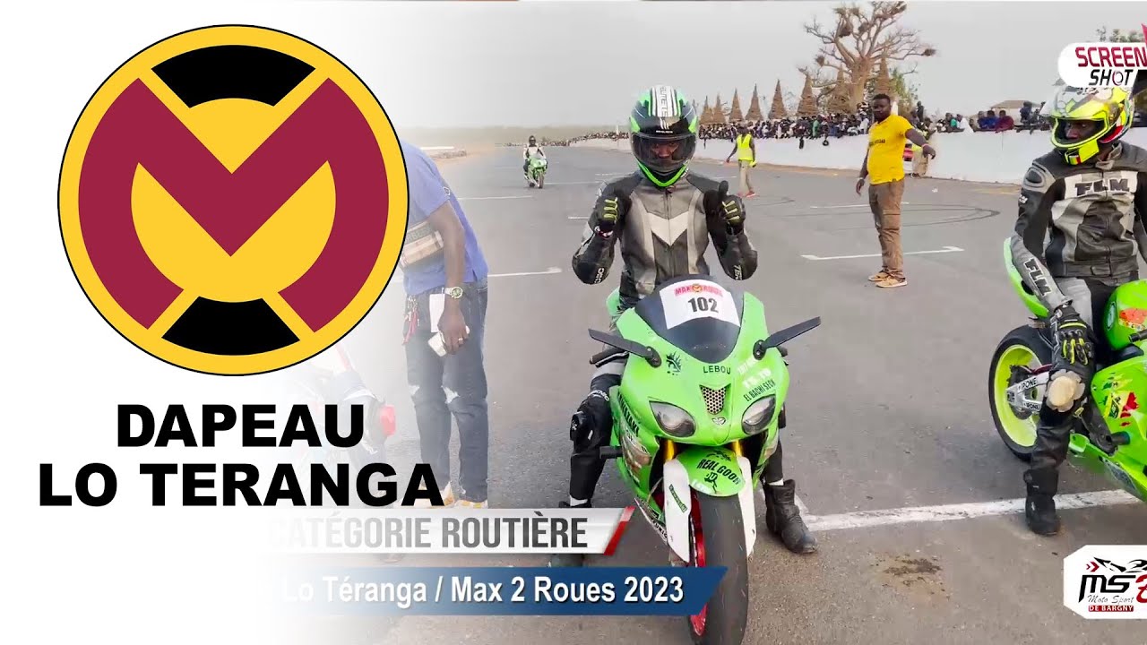 MOTO SPORT DE BARGNY - DRAPEAU LO TERANGA - MAX 2 ROUES 2023