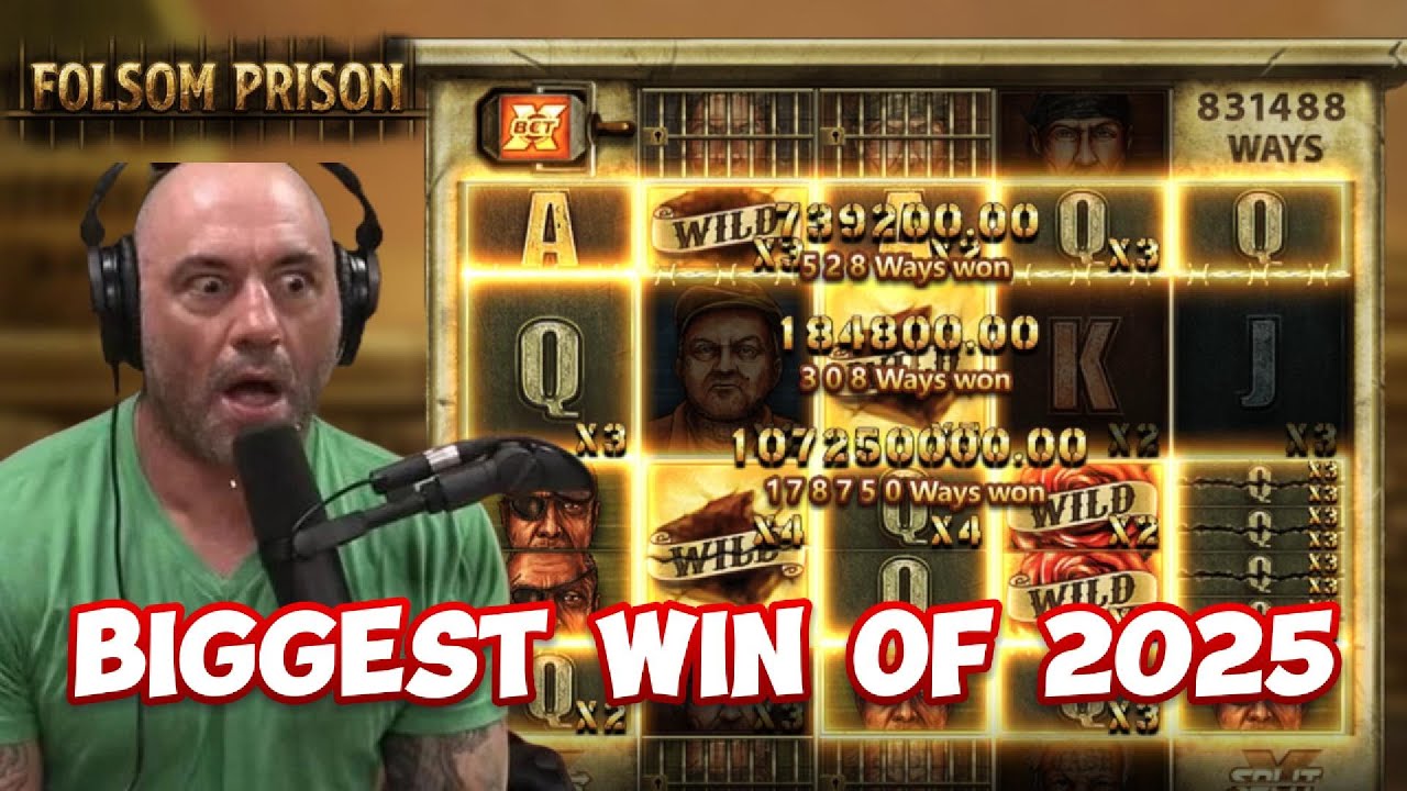FOLSOM PRISON MEGA WIN! Nolimit City Slot Clips 2025