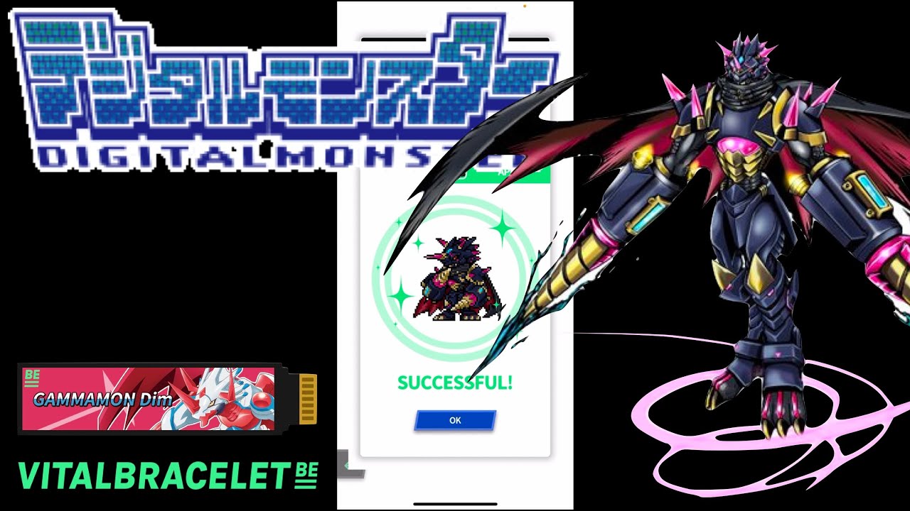 DIGIMON Vital Bracelet BE - ARCTURUSMON || BEMemory Gammamon DiM Log 20