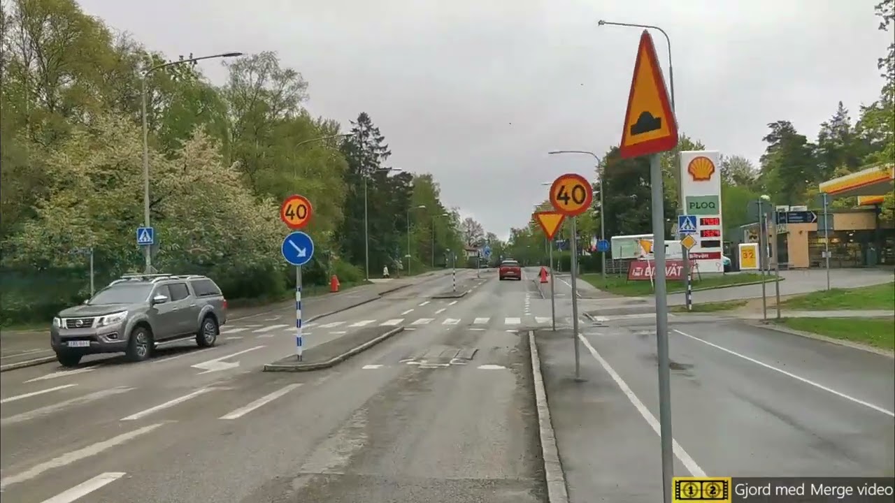 Linje 163 Omlagd körväg mellan Juliaborg   Svedmyra ( Stockholm SSV Nyboda Hallen Garage )