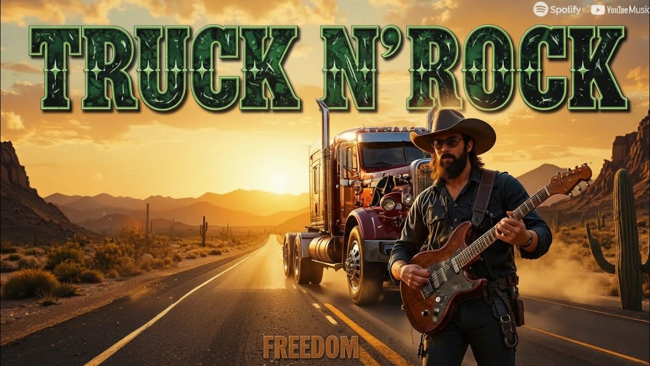 Truck N Rock Highway Soundtrack: Pure Trucker Rock for Open Roads – Rock Country  #HighwaySoundtrack
