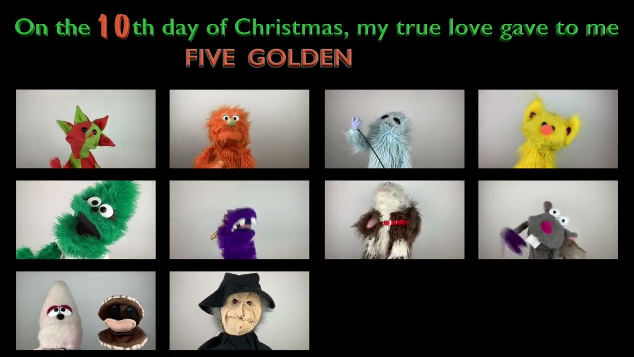 Through Me To You Puppetry Song: The 12 Days of Christmas